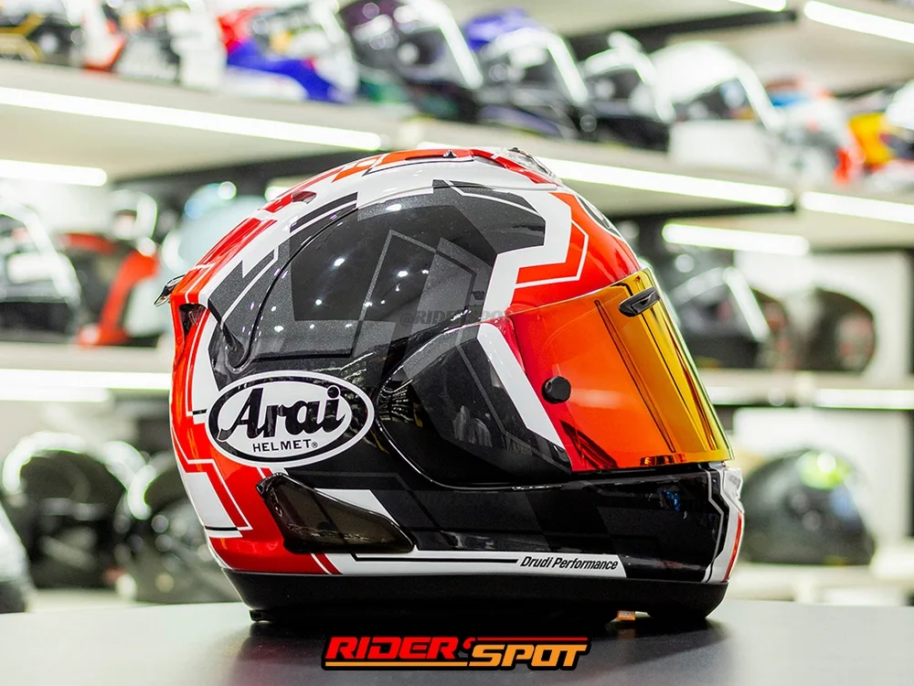 ARAI RX-7X REA SB2 Red Helmet – Riderspot