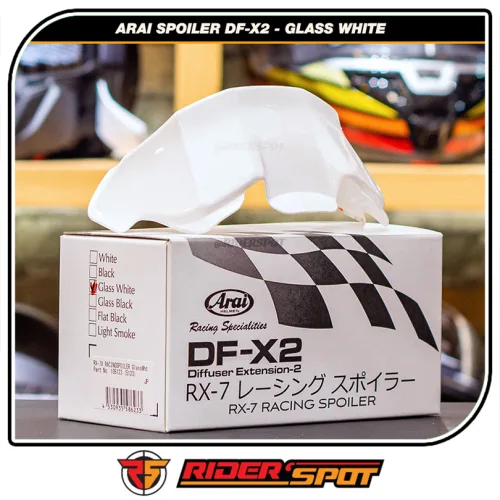 ARAI Spoiler DF-X2 Glass White