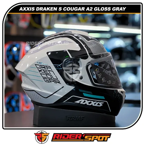 AXXIS Draken S Cougar A2 Gloss Gray