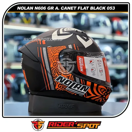 NOLAN N60-6 Aaron Canet Flat Black 053 Helmet