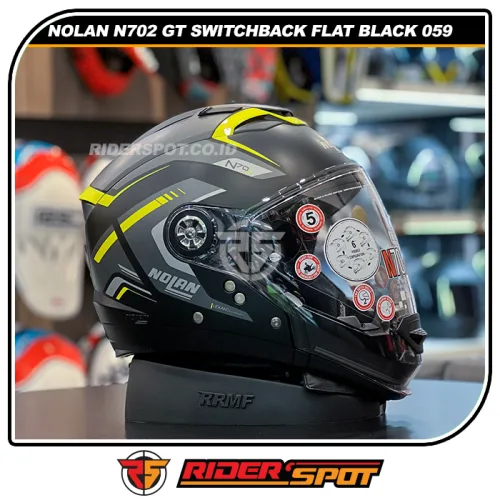 NOLAN N70-2 GT Switchback Flat Black 059 Helmet