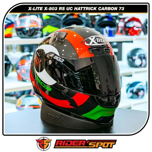 X-LITE X-803 RS Ultra Carbon 73 Hattrick Helmet