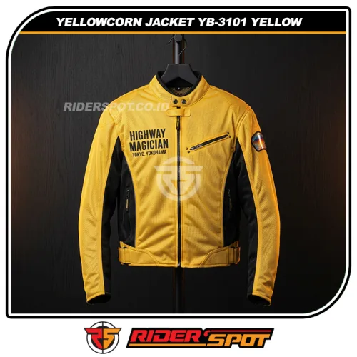YELLOWCORN Light Mesh Jacket YB-3101 Yellow