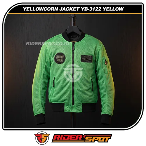 YELLOWCORN Light Mesh Jacket YB-3122 Green