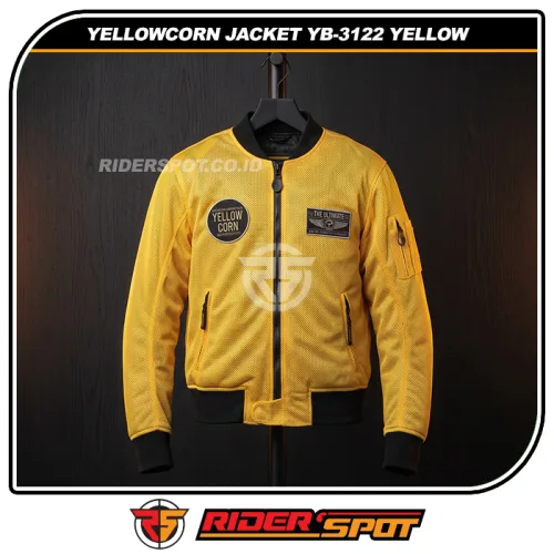 YELLOWCORN Light Mesh Jacket YB-3122 Yellow