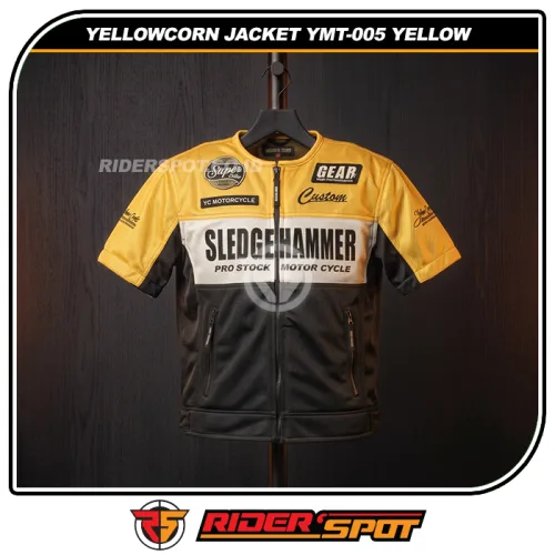 YELLOWCORN Protective Mesh Jacket YMT-005 Yellow