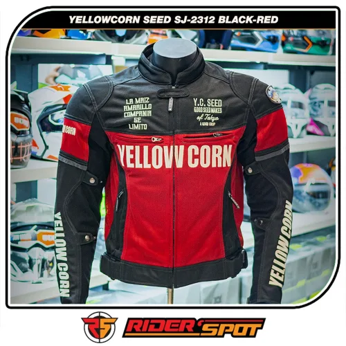 Yellowcorn Jacket Seed SJ-2312 Black Red Original