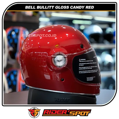 BELL Bullitt Gloss Candy Red Helmet