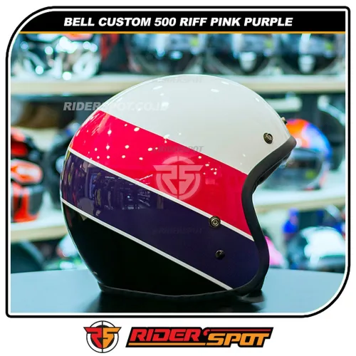 BELL Custom 500 Riff Pink Purple Helmet