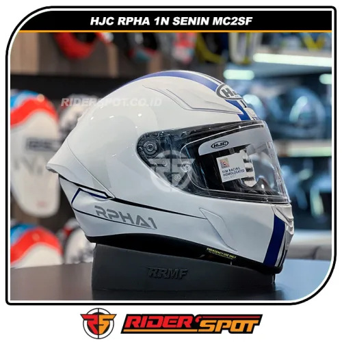 HJC RPHA 1N Senin MC2SF White Helmet