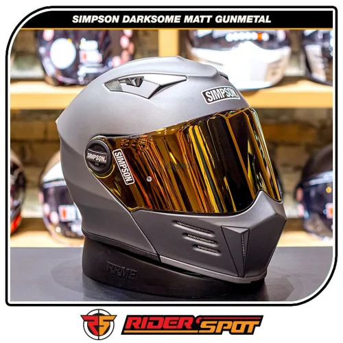 SIMPSON Darksome Flat Alloy Modular Helmet