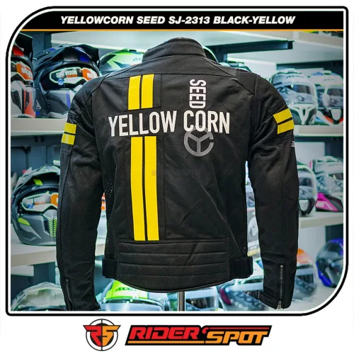 YELLOWCORN Seed Jacket SJ-2313 Black Yellow – Riderspot