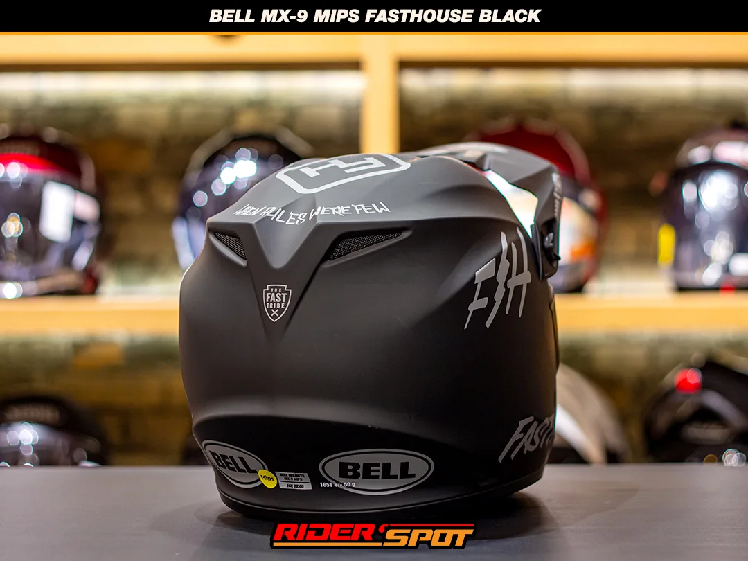 Bell MX-9 MIPS Fasthouse Black Helmet – Riderspot