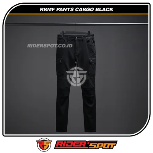 RRMF Pants Cargo Black