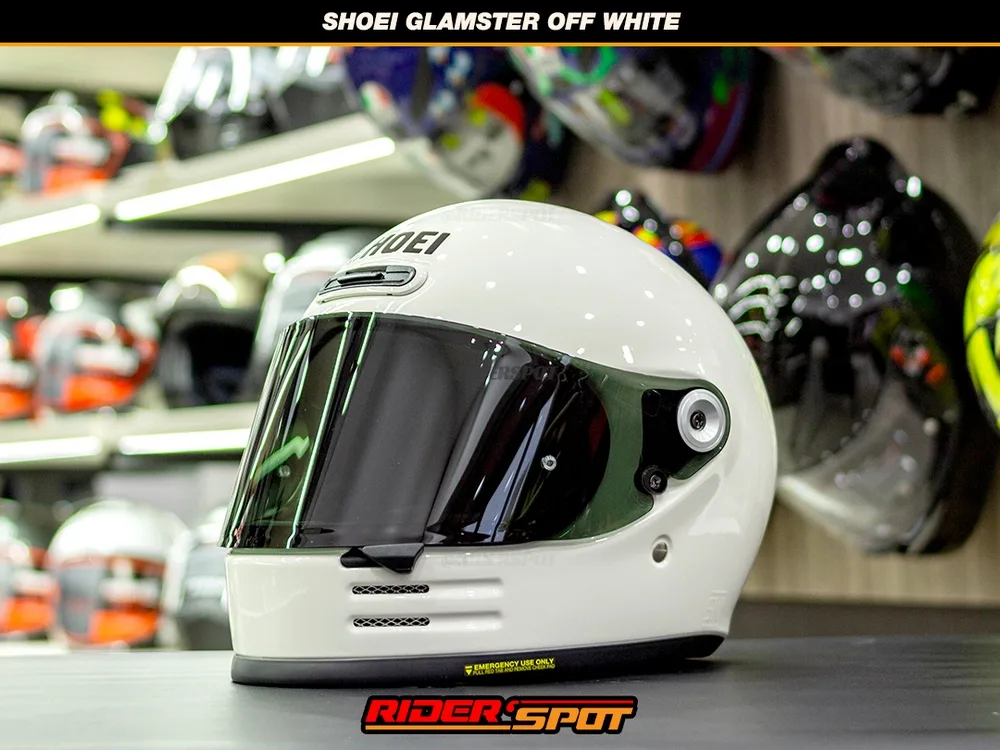SHOEI Glamster Off White Helmet – Riderspot
