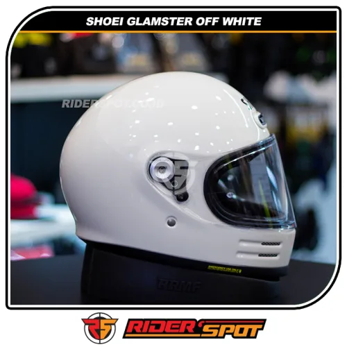 SHOEI Glamster Off White Helmet
