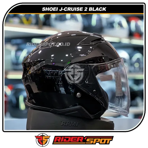 SHOEI J-Cruise 2 Black Gloss Helmet