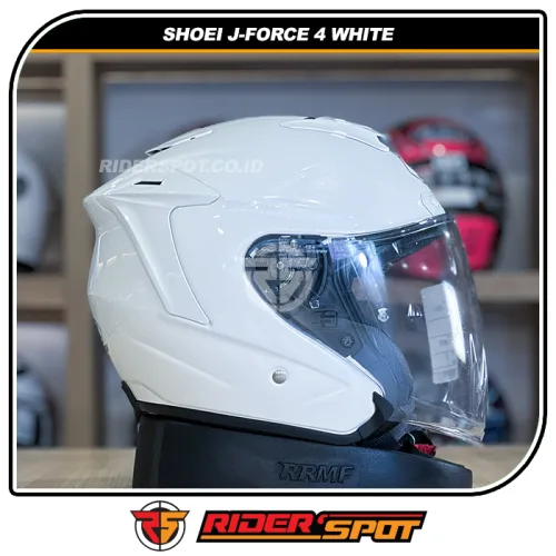 SHOEI J-Force 4 Luminous White Helmet