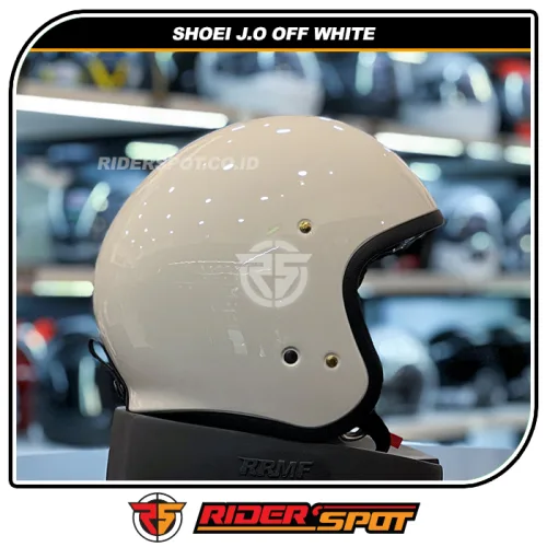 SHOEI J.O Off White Glossy Helmet
