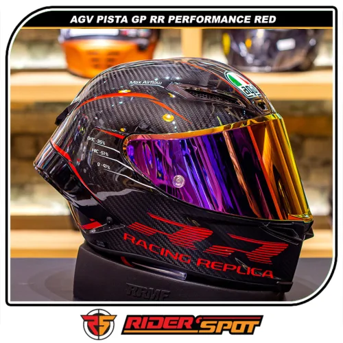 AGV PISTA GP RR Carbon Performance Red Helmet – Riderspot