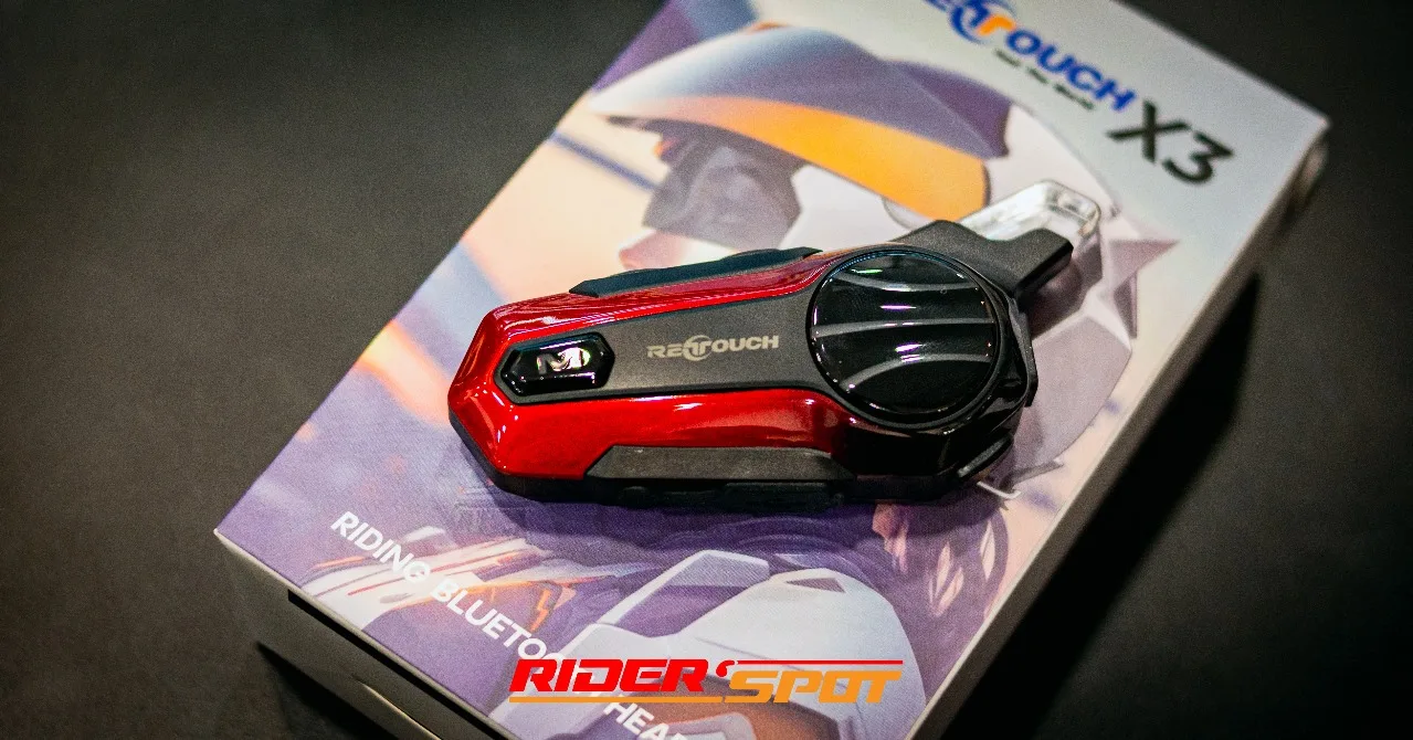 RETOUCH Intercom X3 Red - Gambar 2