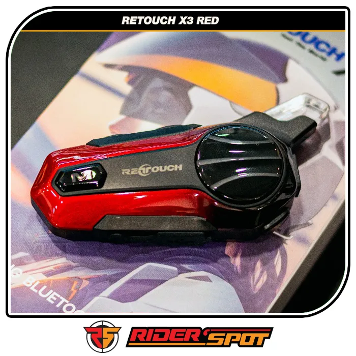 RETOUCH Intercom X3 Red