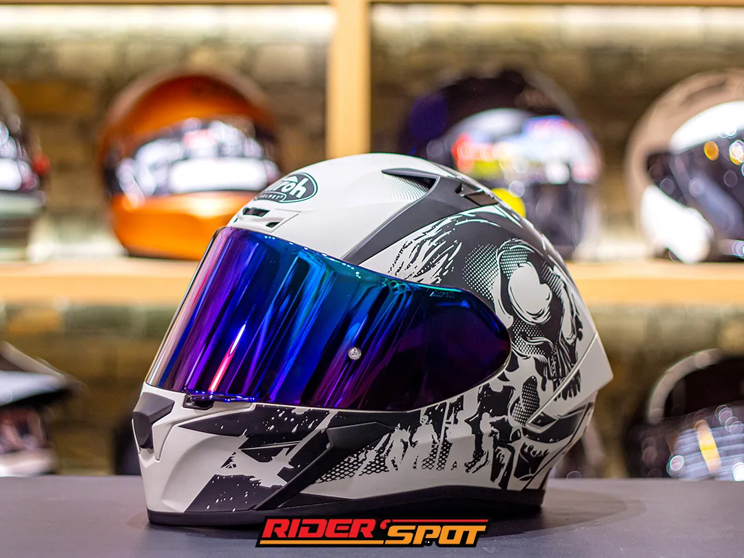 Airoh Valor Akuna Grey Matt Helmet - Gambar 6