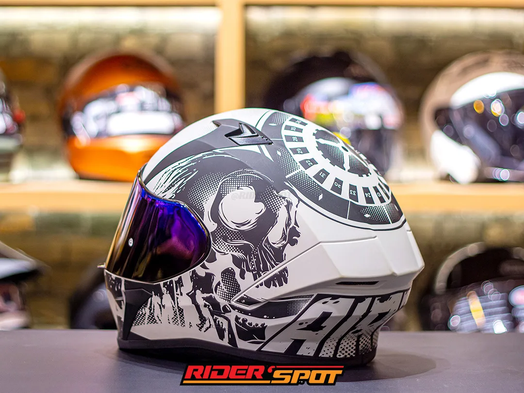 Airoh Valor Akuna Grey Matt Helmet - Gambar 5