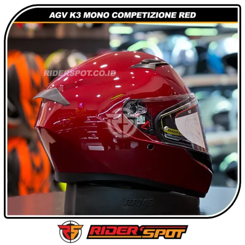 AGV K3 Mono Competizione Red Helmet