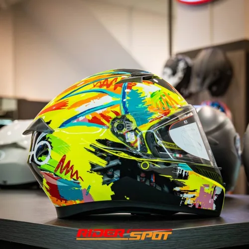 AGV K3 Rossi Winter Test 2019 Helmet - Asian Fit – Riderspot