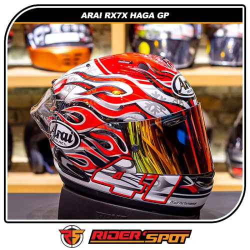 ARAI RX-7X Haga GP Helmet – Riderspot