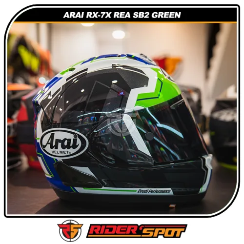 Arai RX-7X REA SB2 GRN アライ ヘルメット ジョナサンレイ