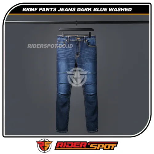RRMF Pants Jeans Dark Blue Washed