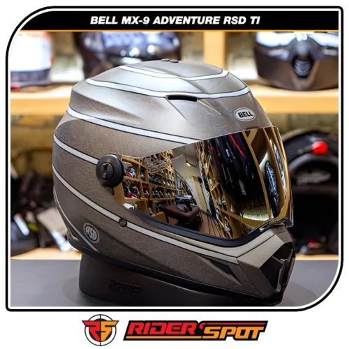 Bell MX-9 RSD Titanium Helmet