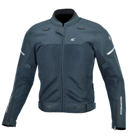 Komine Jacket JK-158 Marine Blue Protective Rider Mesh