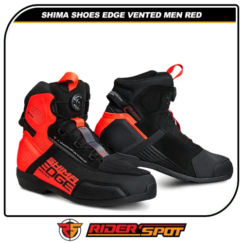 SHIMA Shoes Edge Vented Men Red