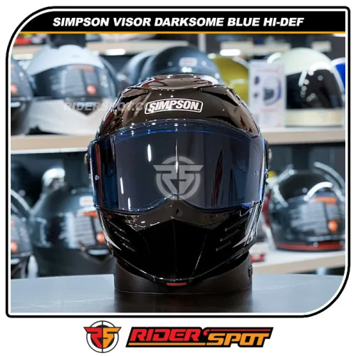 SIMPSON Visor Darksome Blue Hi-Def