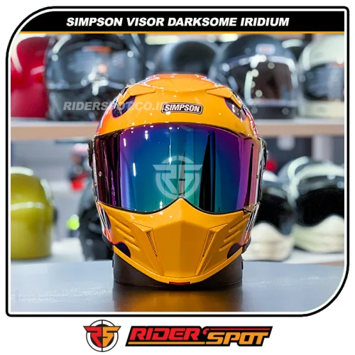 SIMPSON Visor Darksome Iridium