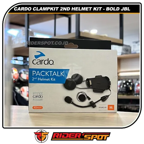 Cardo Clampkit JBL Bold 2nd Helmet Kit Fullset