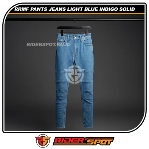 RRMF Pants Jeans Light Blue Indigo Solid