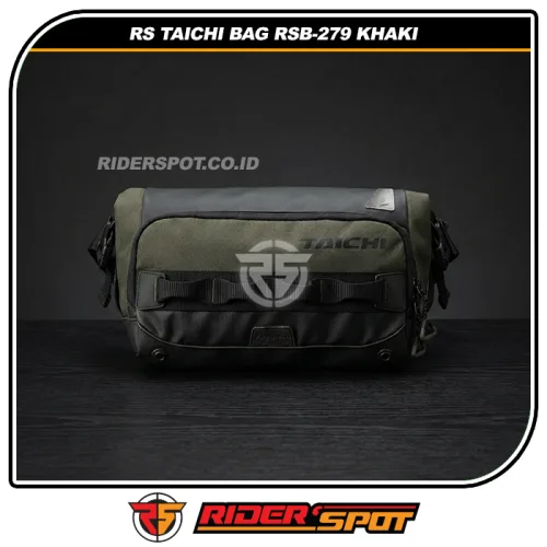 RS TAICHI Bag RSB-279 Waistbag Waterproof HipBag Khaki 5L