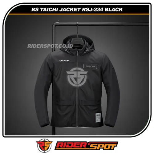 RS TAICHI Jacket RSJ-334 Air Flip Parka Black