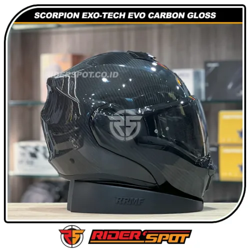 SCORPION Exo-Tech Evo Carbon Gloss Helmet