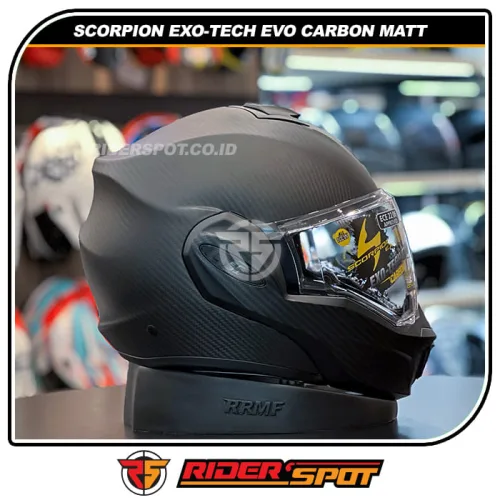 SCORPION Exo-Tech Evo Carbon Matt Helmet