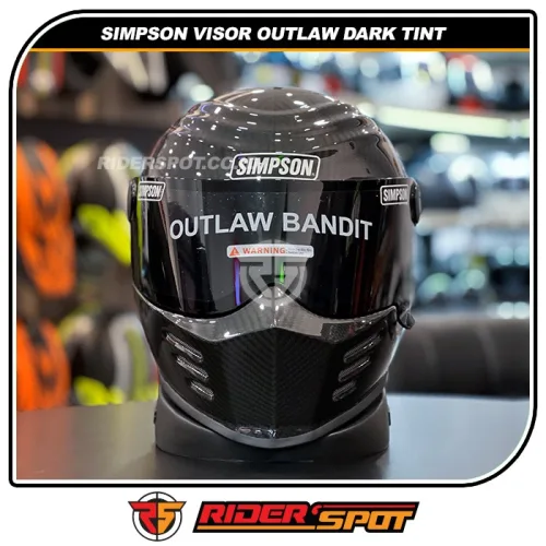 SIMPSON Visor Outlaw Dark Tint