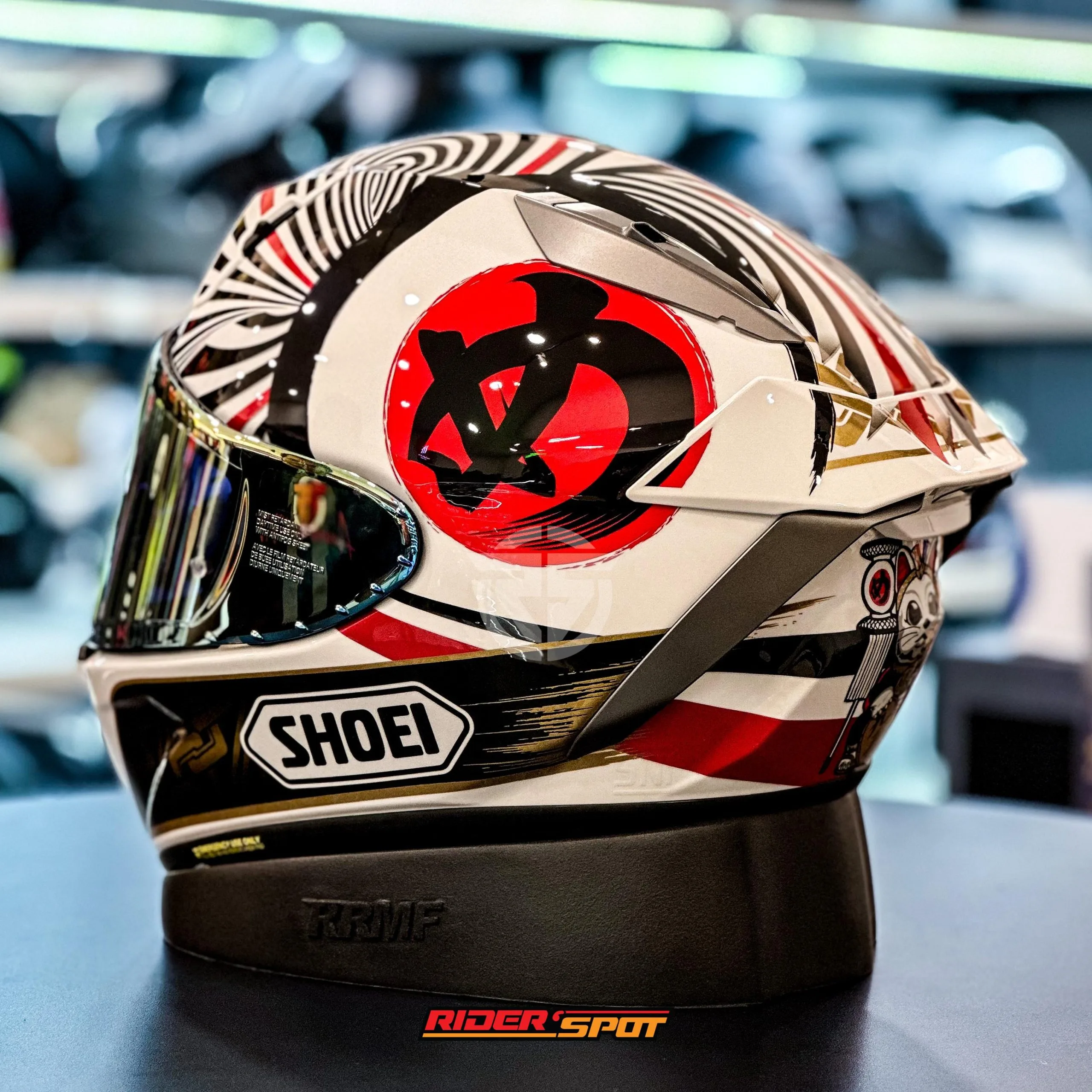 SHOEI X-Fifteen X15 Marquez Motegi 4 TC1 Red White Helmet – Riderspot