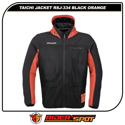 TAICHI Jacket RSJ-334 Black Orange Air Flip Parka
