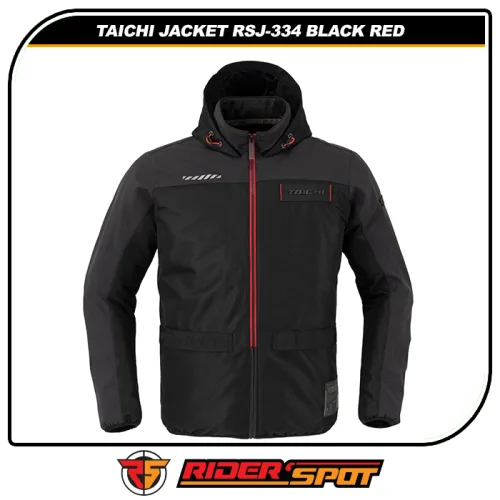 TAICHI Jacket RSJ-334 Black Red Air Flip Parka