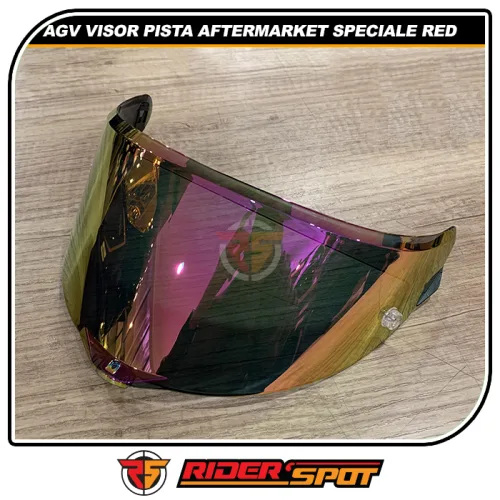 AGV Visor Pista Aftermarket Speciale Red