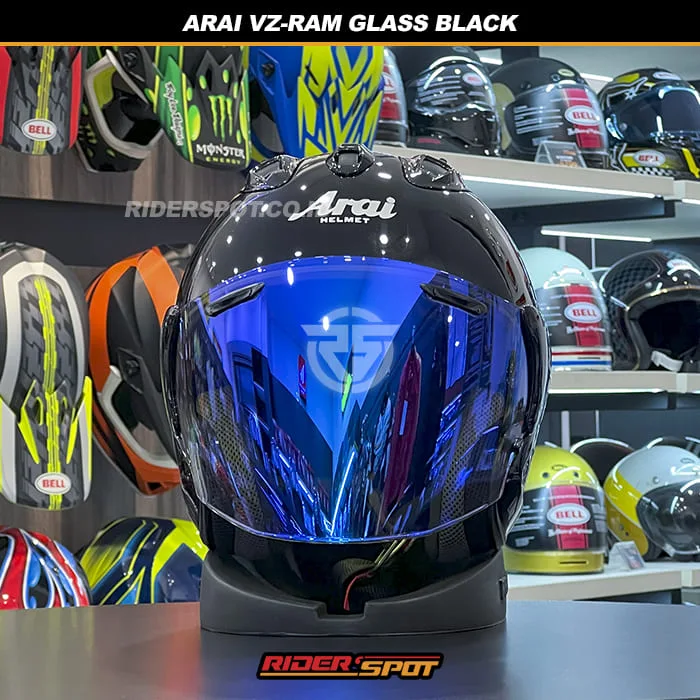 ARAI VZ-RAM Glass Black Helmet – Riderspot